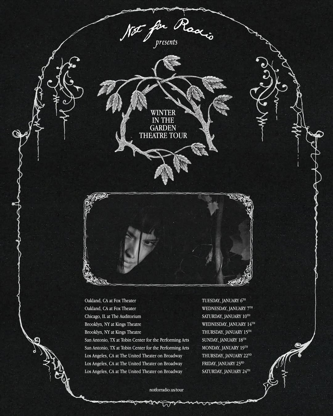 Not For Radio - Winter In The Garden Theatre Tour
