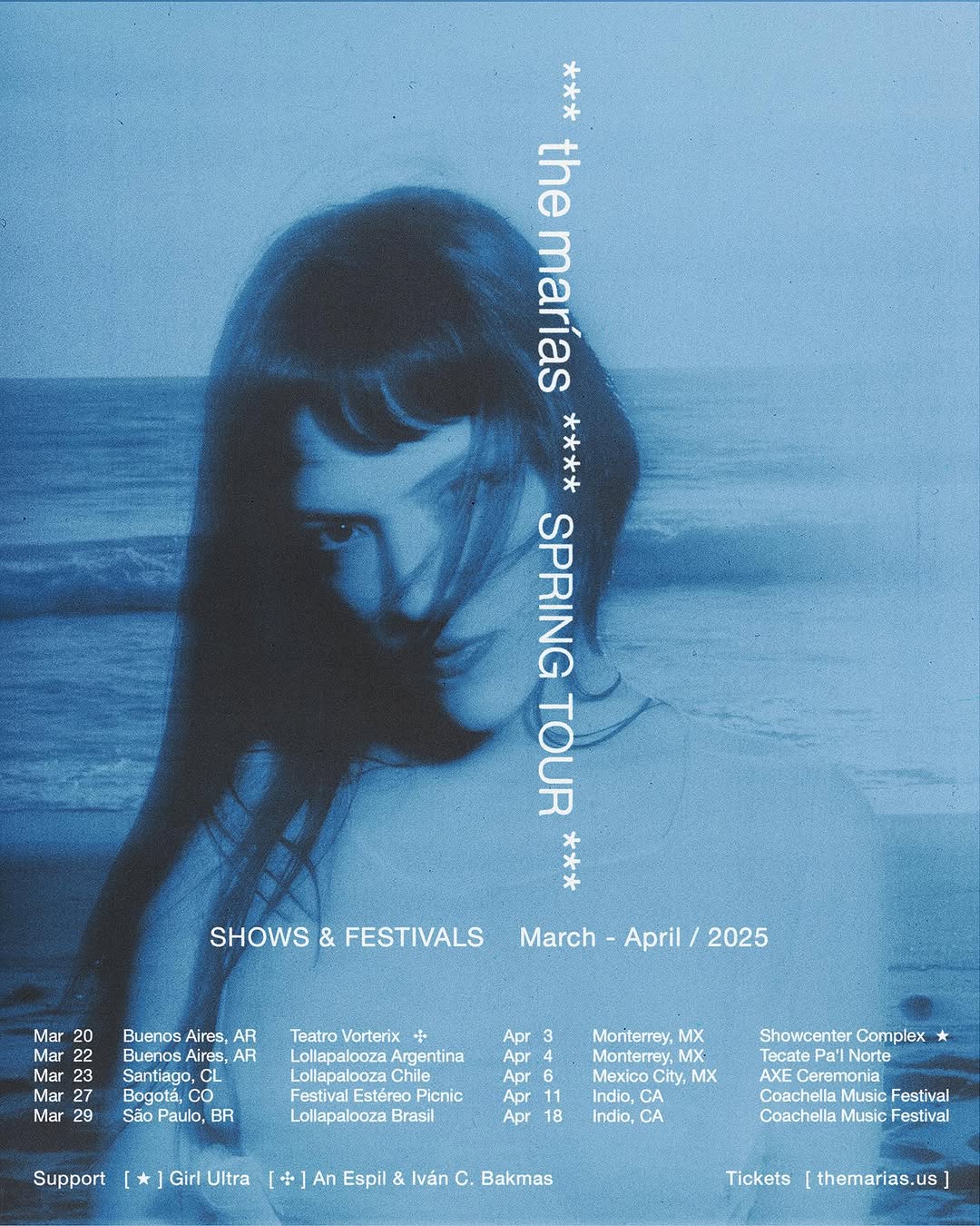 The Marías - Spring Tour